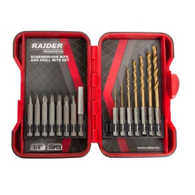 RAIDER Μύτες & τρυπάνια σετ...