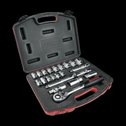 ΚΑΣΣΕΤΙΝΑ ΣΕΤ 22τεμ ΚΑΡΥΔΑΚΙΑ BENMAN 1/2''