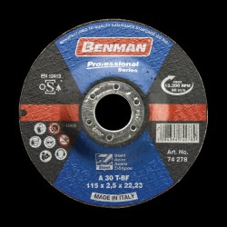 ΔΙΣΚΟΣ ΚΟΠΗΣ ΣΙΔΗΡΟΥ ΚΟΥΡΜΠΑ PROFESSIONAL BENMAN 125
