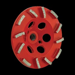 ΔΙΑΜΑΝΤΟΤΡΟΧΟΣ ΛΕΙΑΝΣΗΣ ΜΑΛΑΚΟΥ ΜΠΕΤΟΥ Φ115/M14 ΚΟΚΚΙΝΟΣ (418803) BENMAN