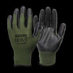 ΓΑΝΤΙΑ ΕΡΓΑΣΙΑΣ ΜΕ ΕΠΙΚΑΛΥΨΗ ΝΙΤΡΙΛΙΟΥ ΜΑΥΡΑ-ΧΑΚΙ